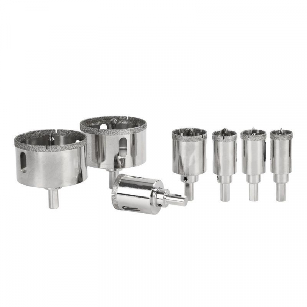 Коронка алмазная 20мм по керамограниту с центровочным сверлом Kranz KR-92-0006