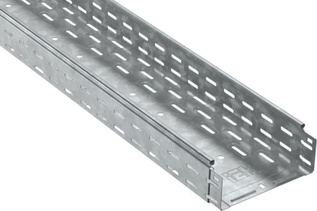 Лоток листовой перфорир. 300х80 L3000 сталь HDZ IEK CLP10-080-300-3-M-HDZ