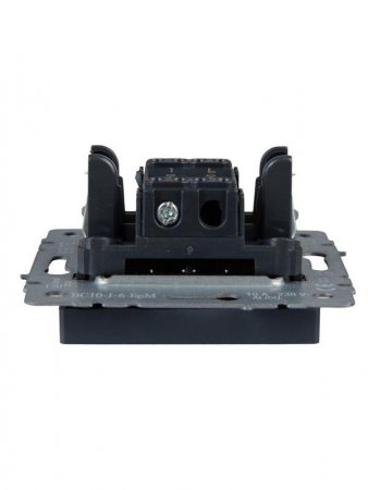 Выключатель проходной 1-кл. СП BRITE ВС10-1-6-БрМ 10А механизм маренго IEK BR-V12-0-10-K35