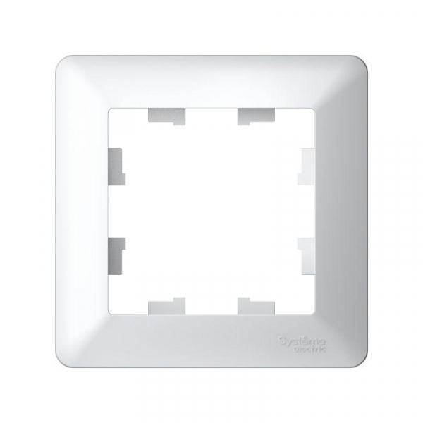 Рамка 1-м AtlasDesign Air бел./дым. бел. SE ATN220101