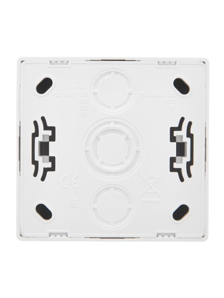 Розетка TV 1-мест. LETO оконечная бел. LEZARD 752-0200-130