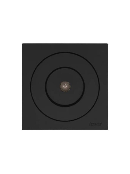 Розетка телевизионная оконечная СП OSEN механизм черн. бархат LEZARD 743-4288-130