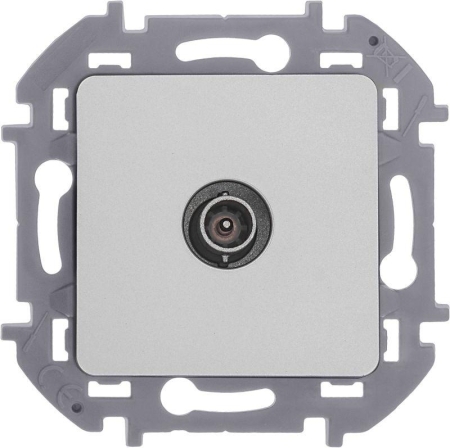 Розетка телевизионная оконечная TV Inspiria 10дБ 5-862мГц механизм алюм. IEK 673872