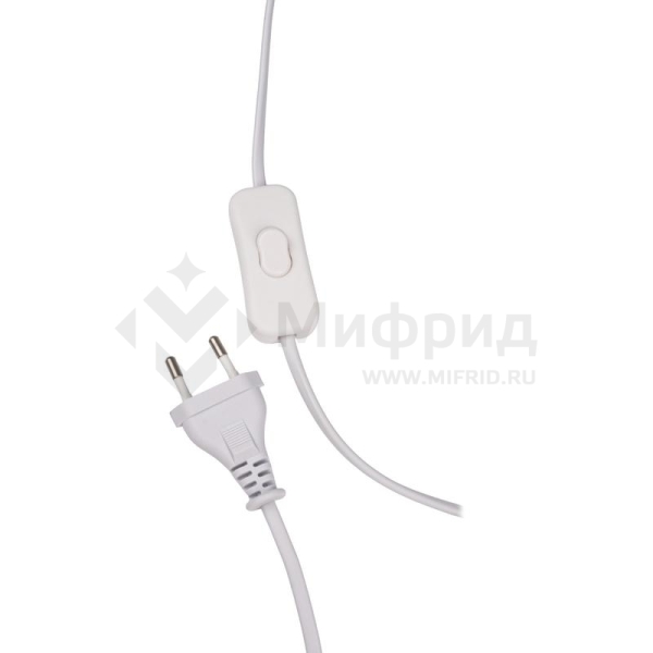 Светильник настольный JH2-02-pk E14 IP20 130х130х255мм керамика; ткань; PVC-пластик роз. JazzWay 5062337