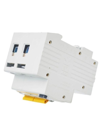 Выключатель автоматический дифференциального тока 2п C 63А 30мА тип AC 4.5кА АД-12 KARAT IEK MAD10-2-063-C-030