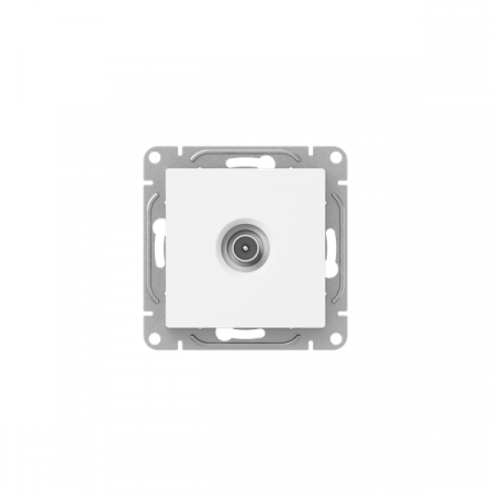 Розетка телевизионная оконечная TV СП Эпика механизм бел. EKF UP1-SOW-TV-3