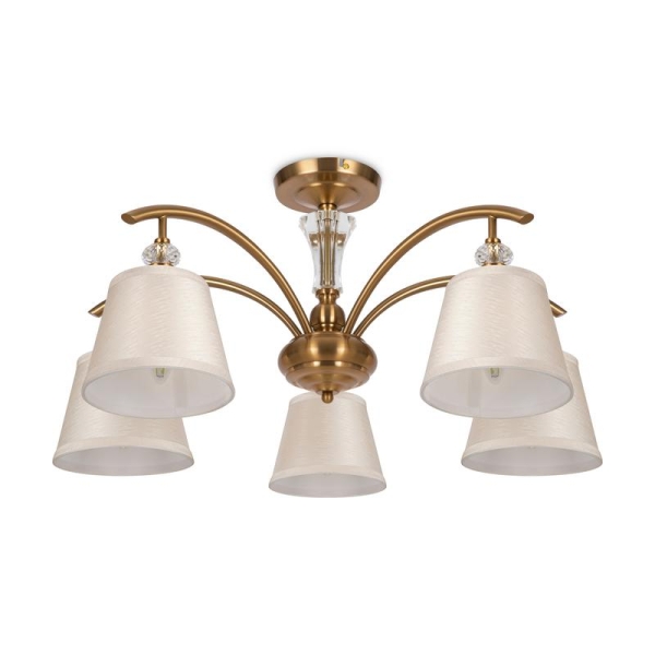 Светильник Zingy 40Вт E14х5 IP20 подвесной Freya FR5267PL-05BS