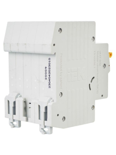 Выключатель автоматический модульный 3п C 10А 6кА ВА47-60M KARAT IEK MVA31-3-010-C