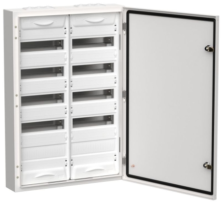 Корпус ЩРн-120 (2х60) TITAN 5 835х570х140 IP54 одна дверь метал. бел. IEK TI5-50-N-2X060-54