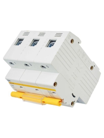 Выключатель автоматический модульный 3п C 50А 10кА ВА47-100 KARAT IEK MVA40-3-050-C