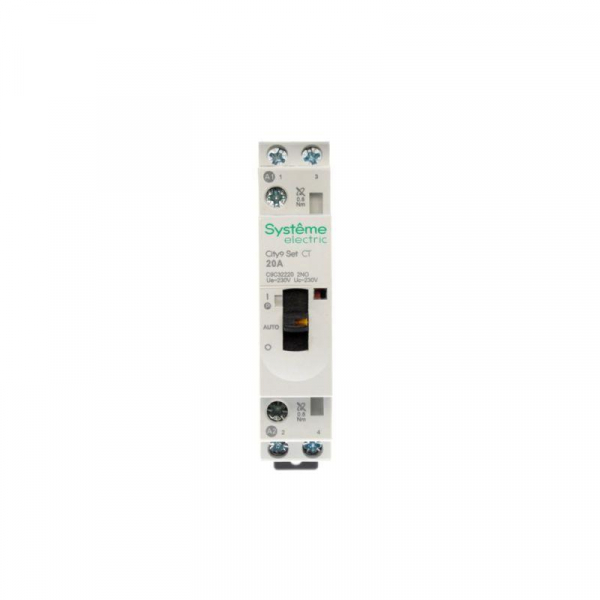Контактор 2п City9 Set 2НО 20А AC 230В-230В SE C9C32220