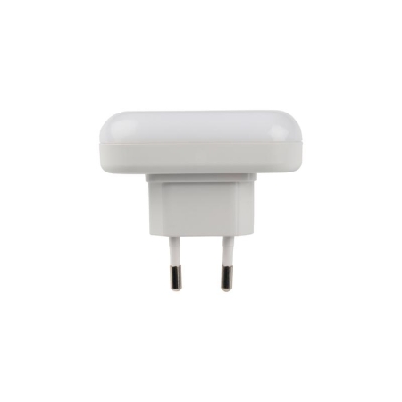 Светильник светодиодный JN-01-L 0.5Вт 6500К IP20 ночник в розетку датчик освещенности JazzWay 5061996