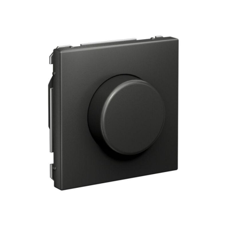 Светорегулятор поворотно-нажимной (диммер) ArtGallery LED RC 400Вт механизм базальт SE GAL001423