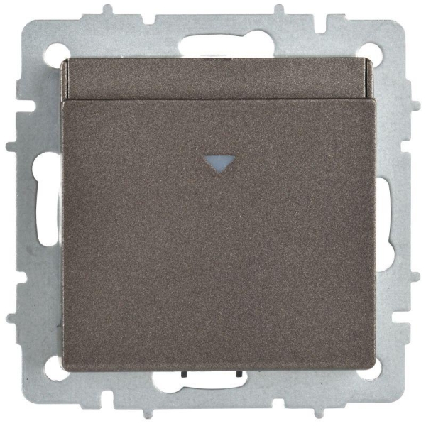 Выключатель карточный BRITE 30А ВС10-1-8-БрТБ механизм бронза IEK BR-V11-0-10-K45