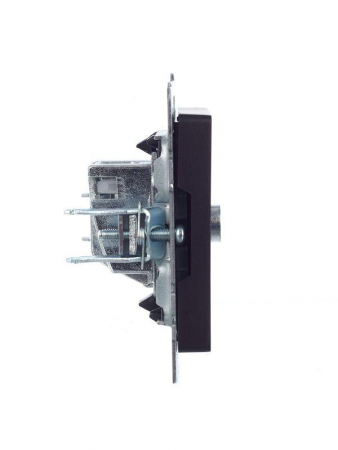 Розетка телевизионная оконечная TV СП Brite РТВ11-0-БрЧ механизм черн. IEK BR-A10-O-K02