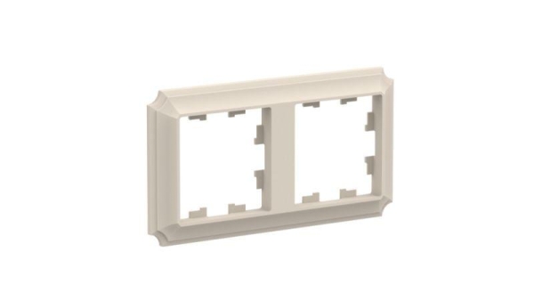 Рамка 2-м AtlasDesign Antique универс. беж. SE ATN100202