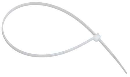 Хомут 4.8х400мм P6.6 стандартный бел. (уп.100шт) IEK UHH30-D048-400-100-K01