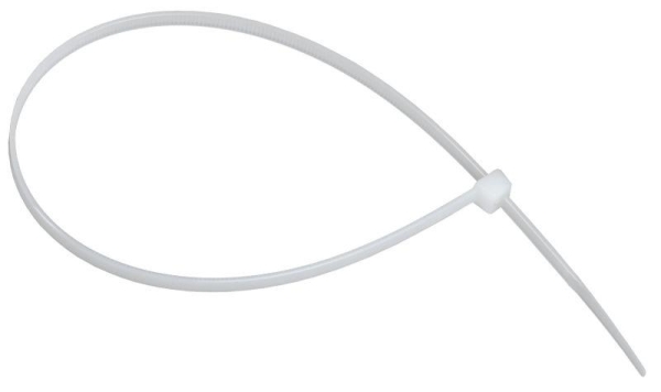 Хомут 4.8х400мм P6.6 стандартный бел. (уп.100шт) IEK UHH30-D048-400-100-K01