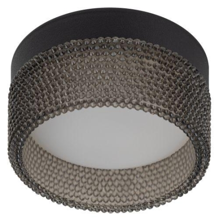 Светильник точечный DK97 BK/BK GX53 встраив. черн. ЭРА Б0057459