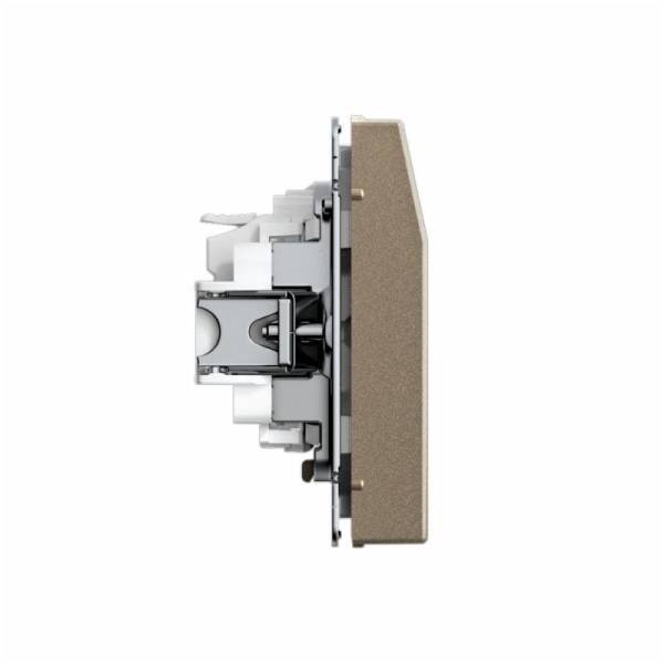 Выключатель карточный ArtGallery 10А без задержки времени быстрозажим. клем. шампань SE GAL000514S