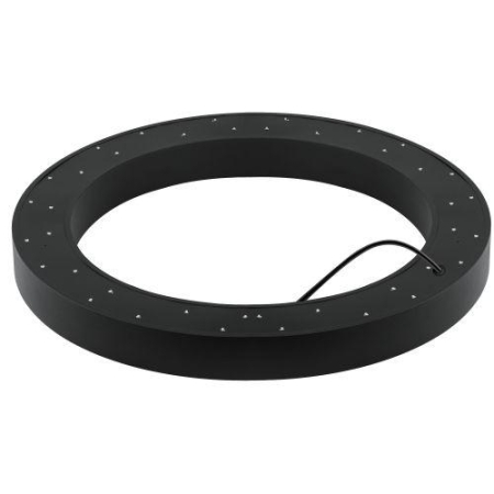 Светильник светодиодный Geometria Ring SPO-134-B-40K-056 56Вт 4000К IP40 800х800х80мм подвесной драйвер внутри черн. Эра Б0058905