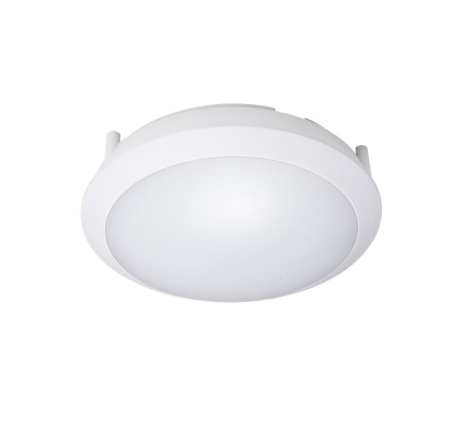 Светильник светодиодный WP 25 C 24W OP 940 D300 EL WH 300х300х93мм 24Вт 4000К IP66 пылевлагозащ. ЖКХ с БАП 1.5ч бел. Русский Свет 15072523334