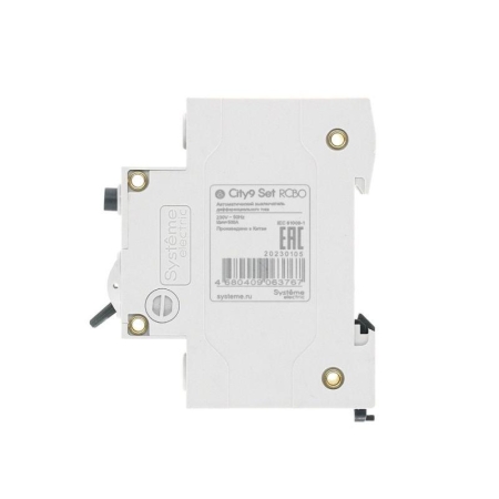 Выключатель автоматический дифференциального тока 2п (1P+N) C 20А 10мА тип A 4.5кА City9 Set 230В SE C9D51620