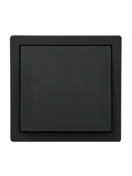 Выключатель 1-кл. ОП LETO черн. бархат LEZARD 752-4200-100