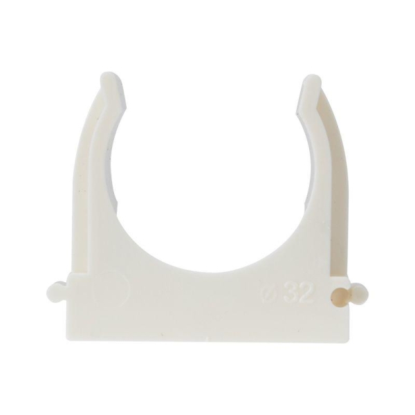 Держатель для труб (клипса) d32мм для монтажного пистолета бел. Rexant 28-0432-3