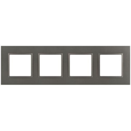 Рамка 4-м Elegance 14-5014-16 Classic для розеток и выключателей титан Эра Б0065829