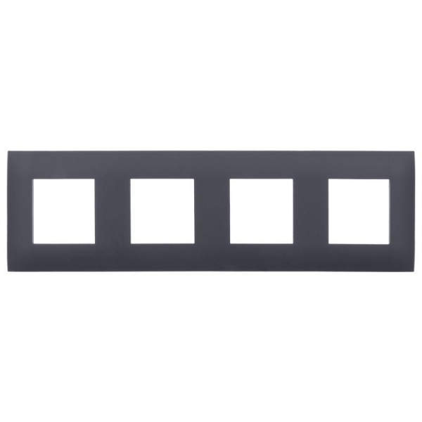Рамка 4-м SKANDY SK-F04G графит IEK SK-M42-K53