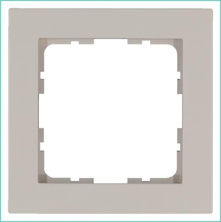 Рамка 1-м G-Classic тауп Jasmart G1001T