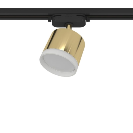 Светильник трековый ARTLINE поворотный 85х85х70мм GX53 230В алюм./пластик. 4кв.м зол. Ritter 59864 4