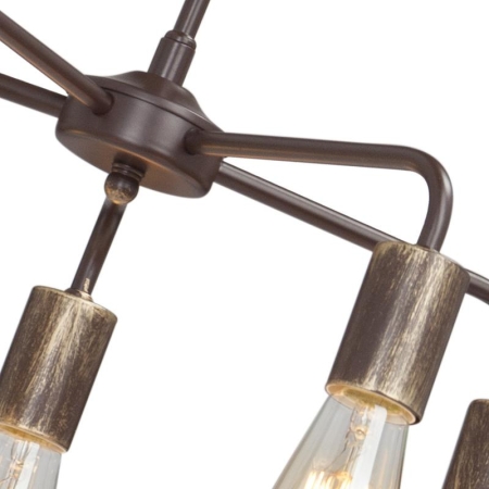 Люстра 5хE27 макс. 60Вт Vitaluce V4166-7/5