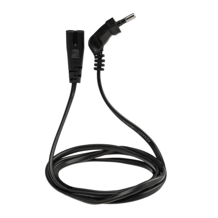 Шнур сетевой вилка угловая-евроразъем С7 кабель 2xх075кв.мм длина 1.5м (PVC пакет) Rexant 11-1104