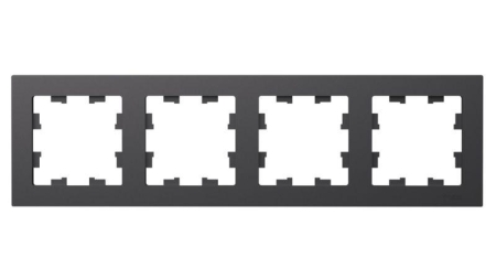 Рамка 4-м AtlasDesign универс. базальт SE ATN001404