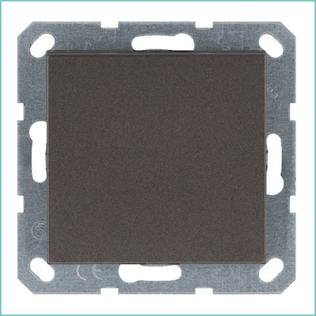 Выключатель 1-кл. 10А IP20 механизм мокко Jasmart G3011Z