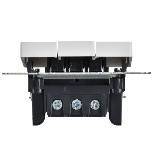 Выключатель 3-кл. СП BRITE ВС10-3-0-БрАБ 10А механизм арктич. бел. IEK BR-V30-0-10-K91