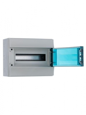 Бокс настенный 12М прозр. дверь Mistral65 (с клемм) ABB 1SLM006501A1202