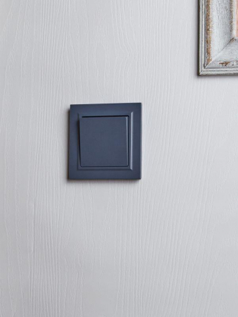 Выключатель проходной 1-кл. СП BRITE ВС10-1-6-БрМ 10А механизм маренго IEK BR-V12-0-10-K35