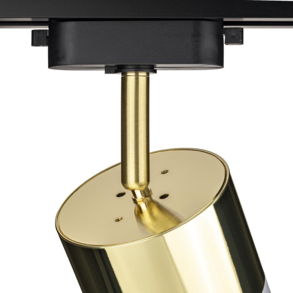 Светильник трековый ARTLINE поворотный 85х85х70мм GX53 230В алюм./пластик. 4кв.м зол. Ritter 59864 4