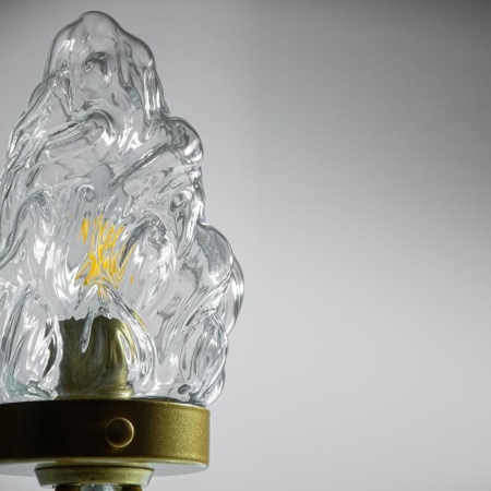 Светильник "Фламенко" ННБ 63-60-009 зол./шнур зол. [ИМ] Е14 настол. зол. Элетех 1005405309