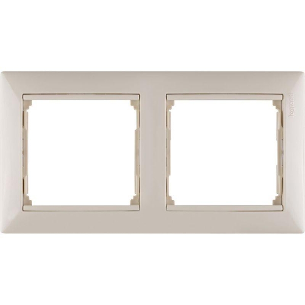 Рамка 2-м Valena горизонт. сл. кость IEK 774352