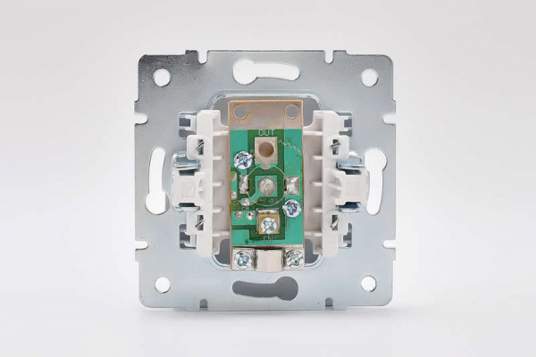 Розетка телевизионная оконечная TV СП Karina механизм бел. LEZARD 707-0288-130