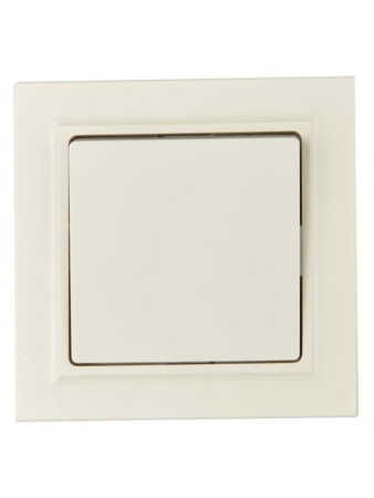 Выключатель 1-кл. СП BRITE ВСР10-1-0-БрКр 10А в сборе беж. IEK BR-V10-0-10-K10-F