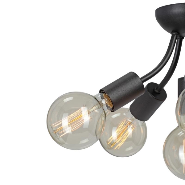 Люстра 6xE27 макс. 40Вт Vitaluce V3927-1/6PL