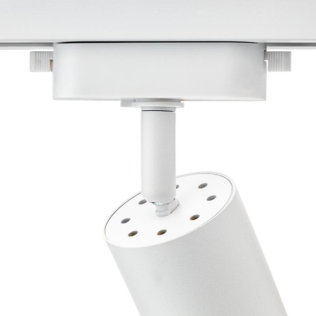 Светильник трековый ARTLINE поворотный 55х55х100мм GU10 230В алюм./пластик. 4кв.м бел. Ritter 59879 8