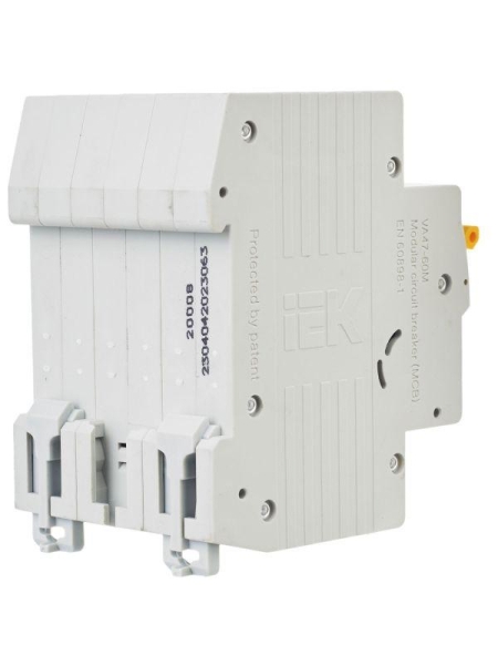 Выключатель автоматический модульный 3п C 63А 6кА ВА47-60M KARAT IEK MVA31-3-063-C