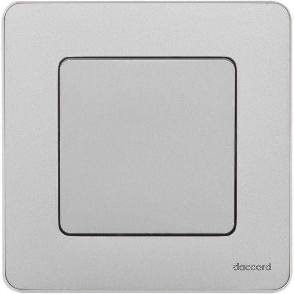 Переключатель 1-кл. Inspiria 10А IP20 250В 10AX механизм алюм. IEK 673652