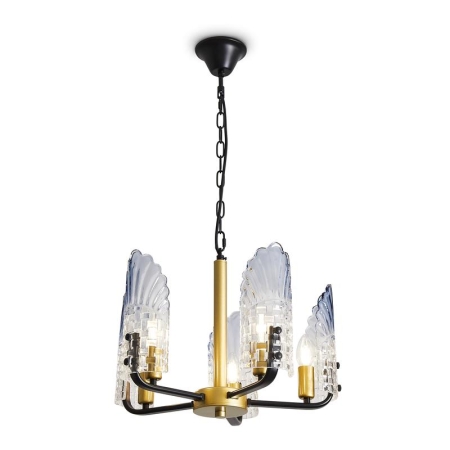 Светильник Ollie 5х40Вт E14 IP20 подвесной Freya FR5525PL-05GB